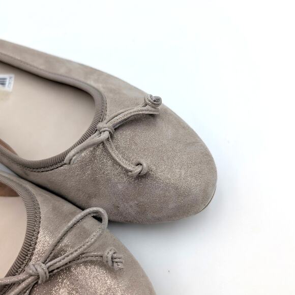 Paul Green Ursula Ballet Flat Bow Front Round Toe Women's Beige Size US10.5/UK8 - Picture 10 of 14